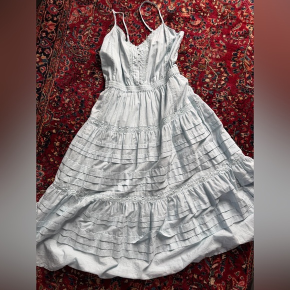 Aritzia Dresses & Skirts - Aritzia blue midi dress sz Medium like new